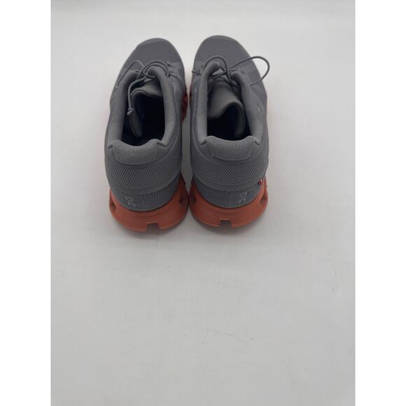 Mens On Cloud 5 Size 11 Sneakers Athletic Running Shoes Grey /Orange. - Picture 4 of 6